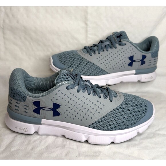 Under Armour Women's Micro G Speed Swift 2 Running Sneakers Blue Size 7.5 Shoes - Picture 3 of 10